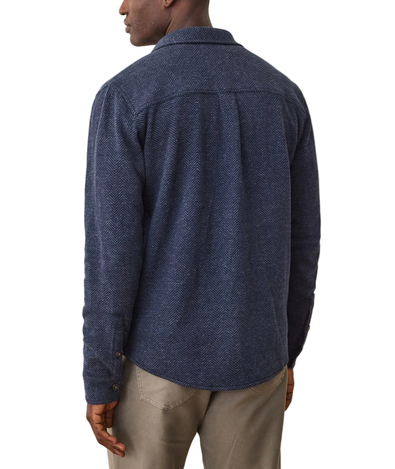 Marine Layer Mens Pacifica Stretch Twill Overshirt