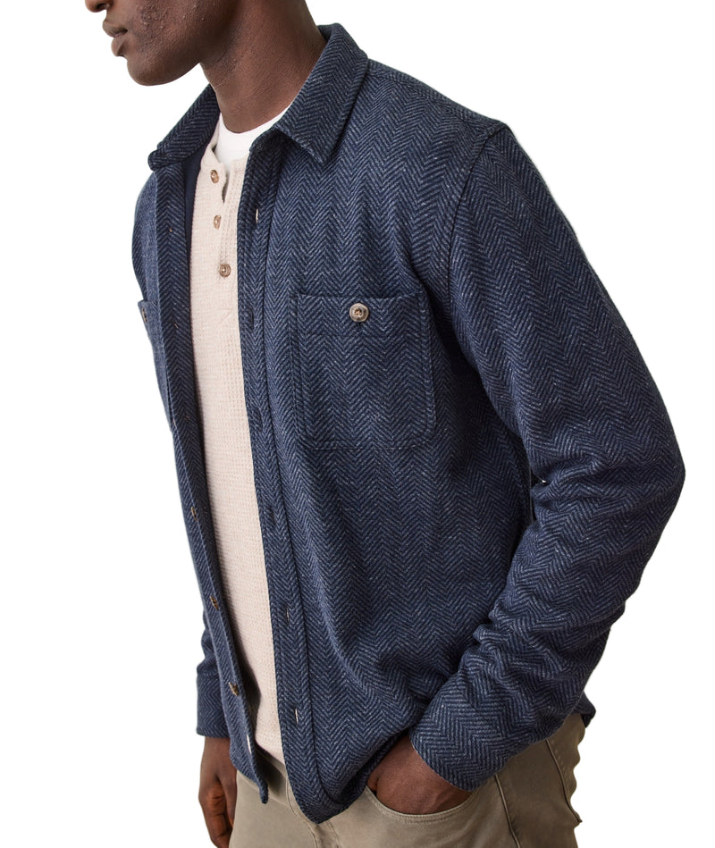 Marine Layer Mens Pacifica Stretch Twill Overshirt