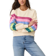 Marine Layer Womens Cloud 9 Fleece Crewneck Sweater