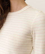 Marine Layer Womens Lexi Rib Sun-In Crew Long Sleeve T-Shirt