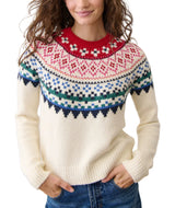Marine Layer Womens Fiorella Crewneck Sweater