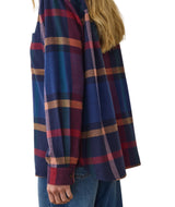 Marine Layer Womens Jane Relaxed Cotton Long Sleeve Shirt