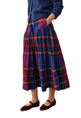 Marine Layer Womens Gia Midi Skirt