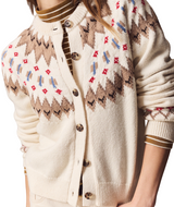 Marine Layer Womens Fiorella Fair Isle Cardigan