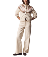 Marine Layer Womens Fiorella Fair Isle Cardigan