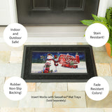 Evergreen Christmas Barn Snowman Switch Mat