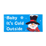 Evergreen Baby It's Cold Outside Snowman Sassafras Switch Mat