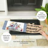 Evergreen Chinoiseries Pumpkins Sassafras Switch Mat