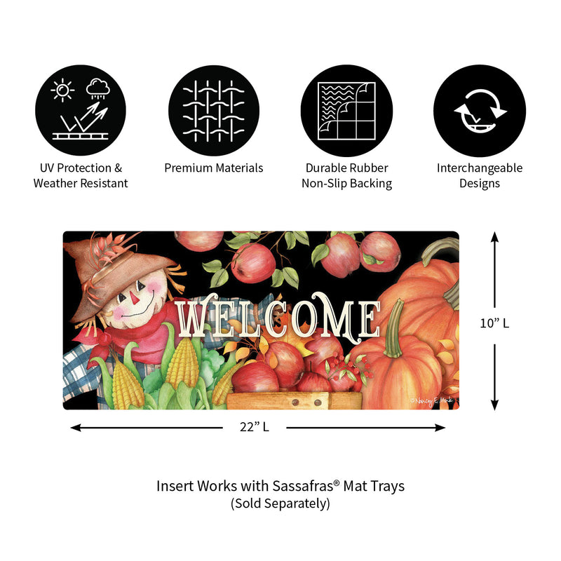 Evergreen Harvest Scarecrow Sassafras Switch Mat