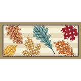Evergreen Patterned Leaves Sassafras Switch Mat