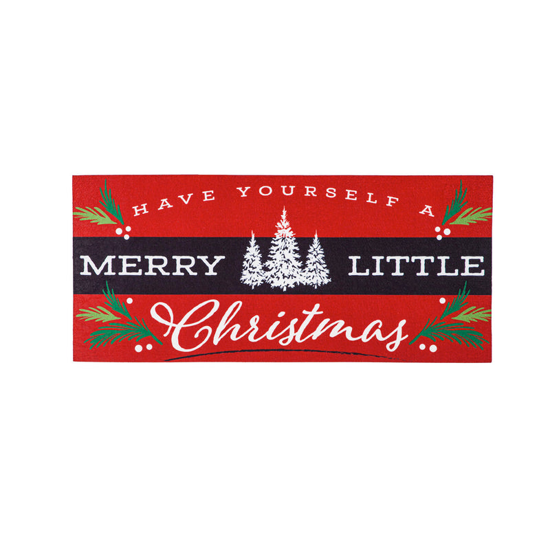 Evergreen Merry Little Christmas Sassafras Switch Mat