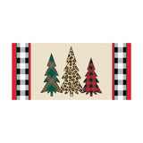 Evergreen Mixed Print Christmas Trees Sassafras Switch Mat