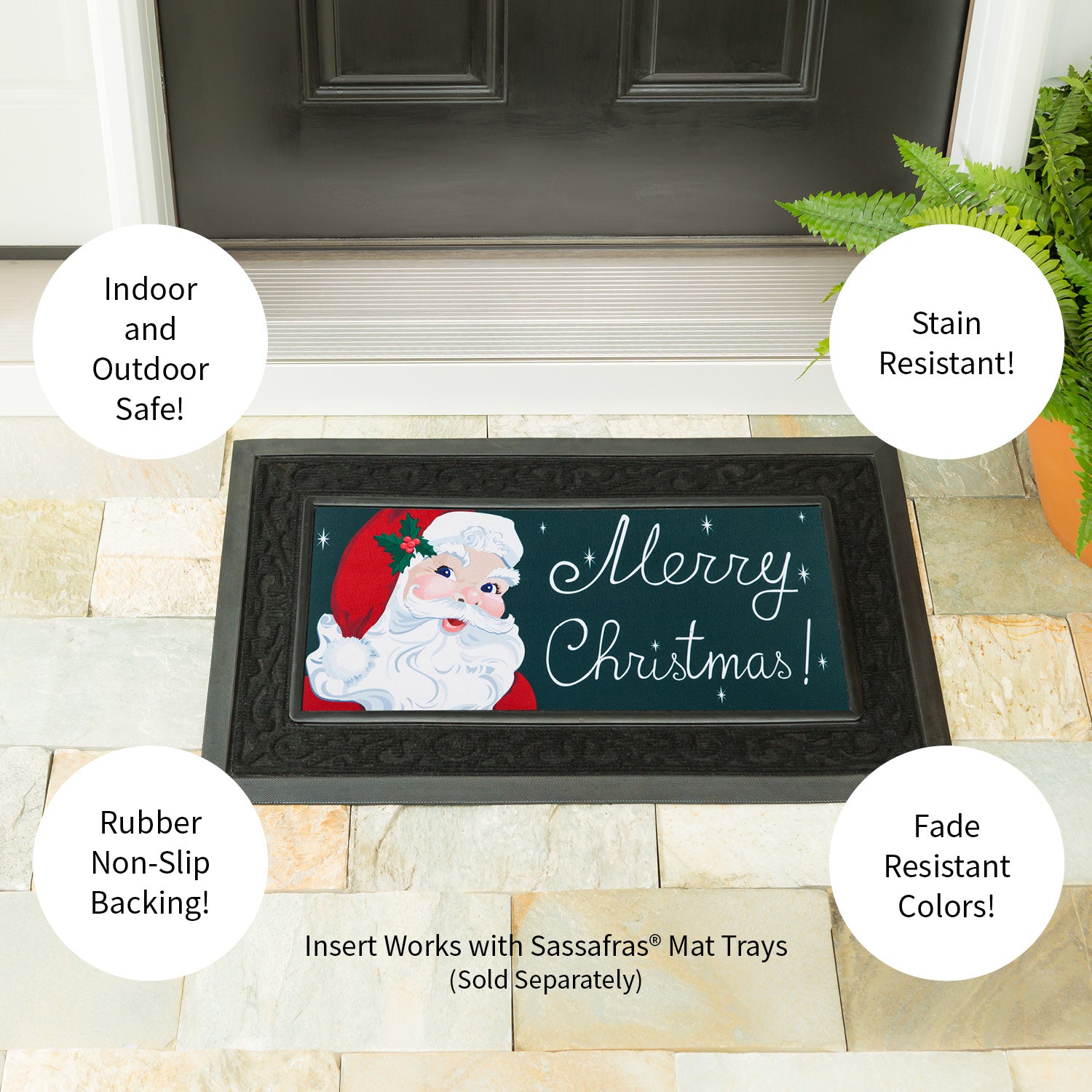 Evergreen Vintage Santa Sassafras Switch Mat