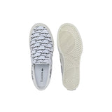 Lacoste Womens Jump Serve Canvas Printed Slip-On Shoes