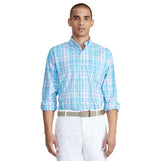 IZOD Mens Premium Essential Woven Long Sleeve Button Down Shirt