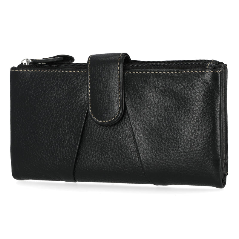 Mundi Heather Soft Double Entry Clutch Wallet