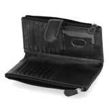 Mundi Heather Soft Double Entry Clutch Wallet