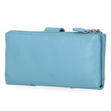 Mundi Heather Soft Double Entry Clutch Wallet