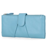 Mundi Heather Soft Double Entry Clutch Wallet