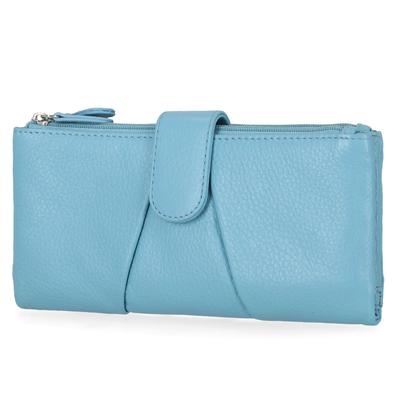 Mundi Heather Soft Double Entry Clutch Wallet