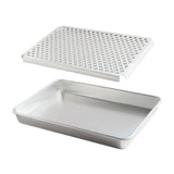 Nordic Ware Naturals High Sided Half Sheet Pan with Multi-Task Oven & Cooling Rack