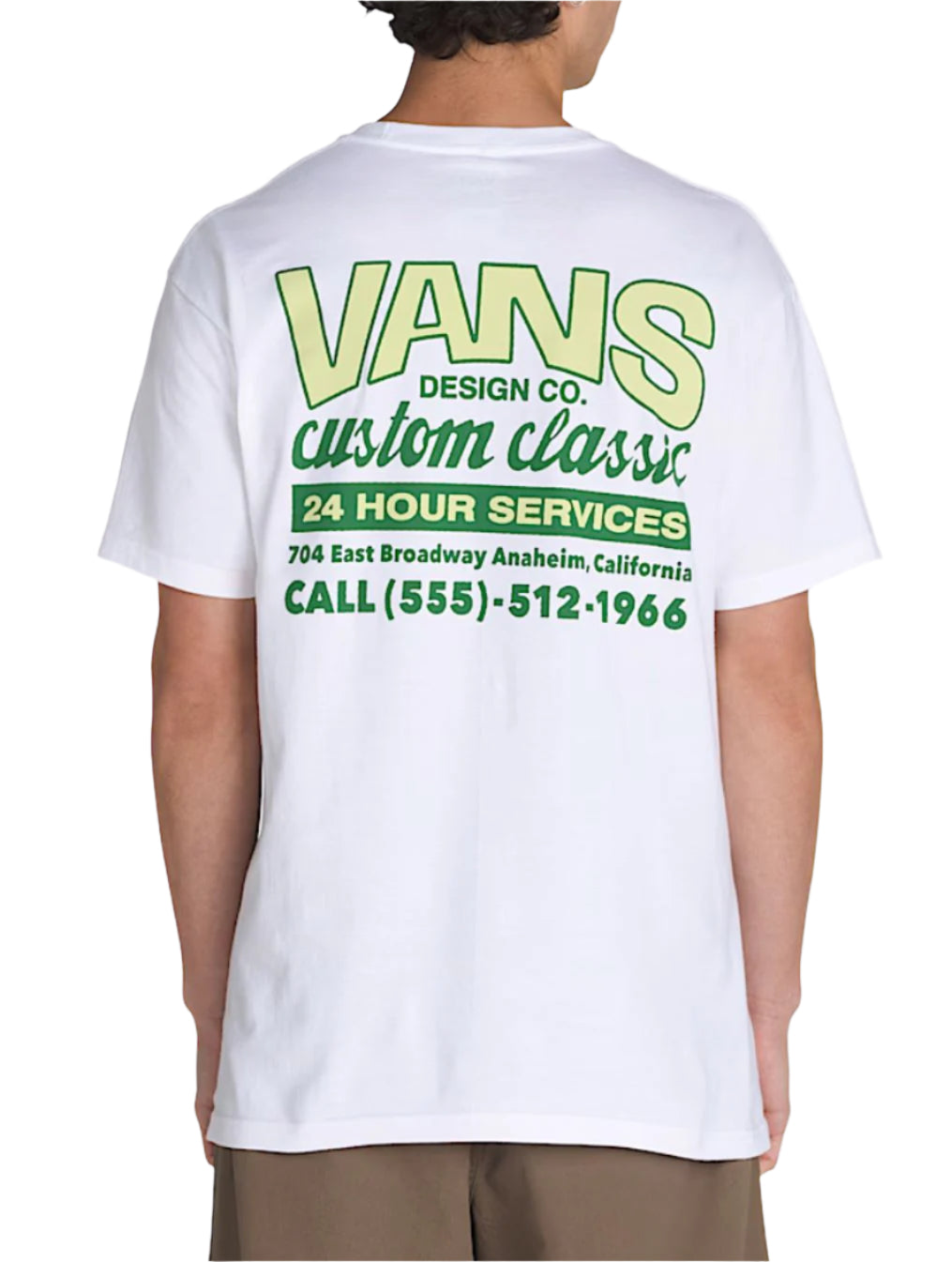 Vans Mens Shop Front Short Sleeve T-Shirt