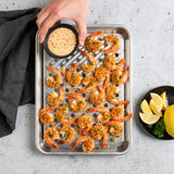 Nordic Ware Naturals Quarter Sheet with Multi-Task Oven & Cooling Rack