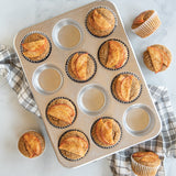 Nordic Ware Naturals 12 Cavity Muffin Pan