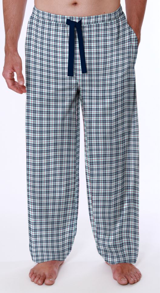 IZOD Mens Cotton Plaid Pajama Pants