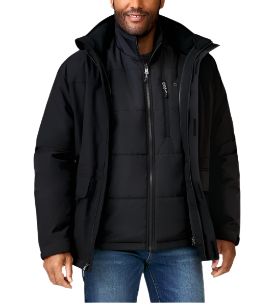 Free Country Mens Ski Patrol 3-In-1 System Jacket