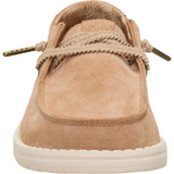 Hey Dude Womens Wendy Craft Suede Slip-On Shoes