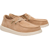 Hey Dude Womens Wendy Craft Suede Slip-On Shoes