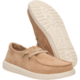 Hey Dude Womens Wendy Craft Suede Slip-On Shoes
