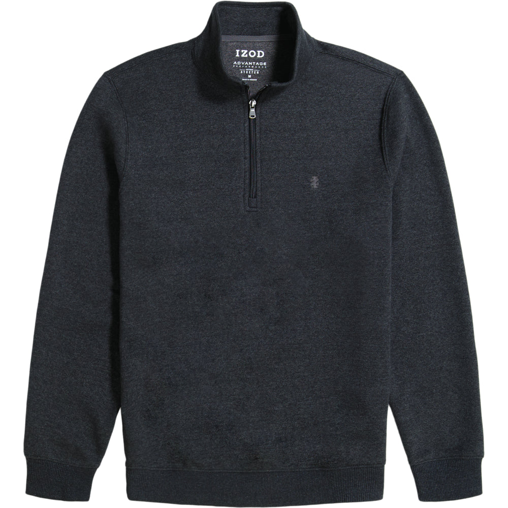 IZOD Mens Advantage Solid Fleece 1/4 Zip Sweatshirt – ShopCGX