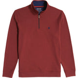 IZOD Mens Advantage Solid Fleece 1/4 Zip Sweatshirt