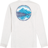 IZOD Mens Saltwater Graphic Long Sleeve T-Shirt