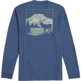 IZOD Mens Saltwater Graphic Long Sleeve T-Shirt