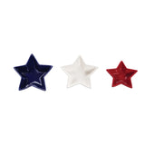C&F Home Patriotic Star Dish - Set of 3