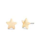 COACH Gold Star Stud Earrings