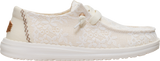 Hey Dude Womens Wendy Embroidered Lace Shoes