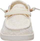 Hey Dude Womens Wendy Embroidered Lace Shoes