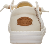 Hey Dude Womens Wendy Embroidered Lace Shoes
