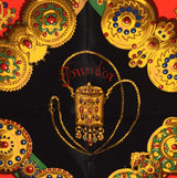 Hermes Brins d'Or Silk Scarf