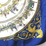 Hermes La Promenade De Longchamps Silk Scarf