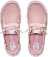 Hey Dude Womens Wendy Stretch Canvas Gingham Shoes
