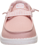 Hey Dude Womens Wendy Stretch Canvas Gingham Shoes