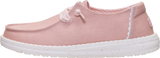 Hey Dude Womens Wendy Stretch Canvas Gingham Shoes