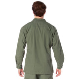 Rothco Men's Vintage Vietnam Fatigue Rip-Stop Shirt - 4XL