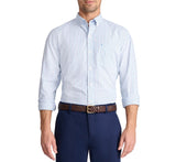 IZOD Mens Performance Comfort Long Sleeve Button Down Shirt