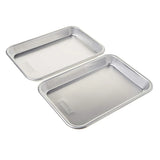Nordic Ware Naturals Eighth Sheet Pans - 2 Pack